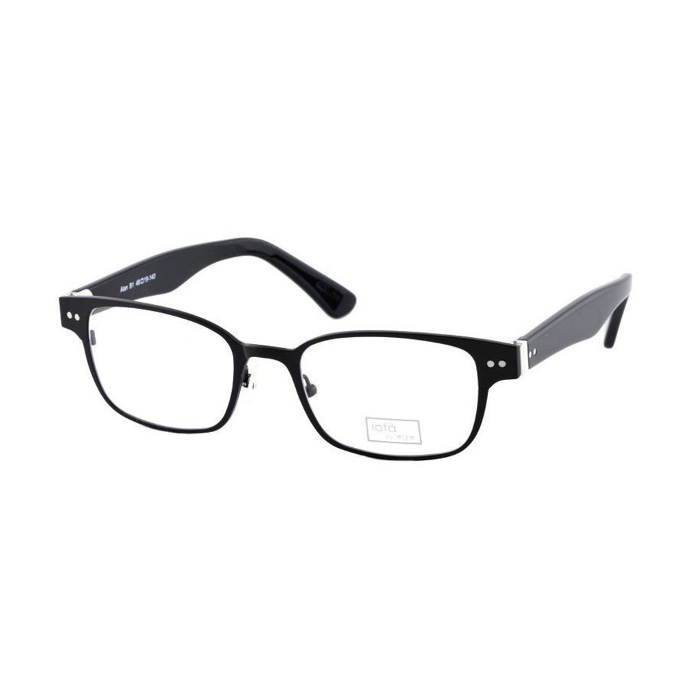 IOTA Alan Eyeglasses Black 49mm